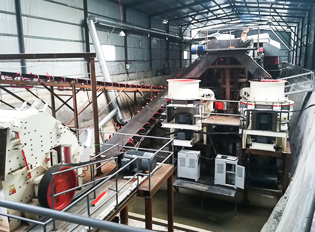 砂石生產(chǎn)線客戶現(xiàn)場