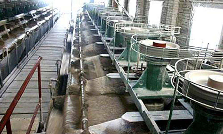 安徽沙坪溝鉬礦選礦生產(chǎn)線案例