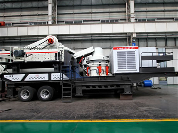 輪胎式移動破碎站