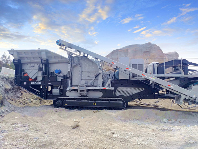 履帶式移動破碎站